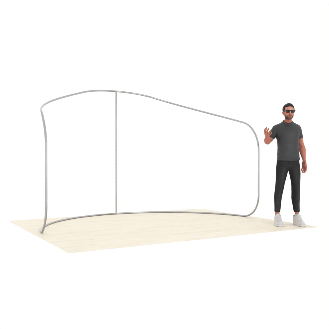 10ft Enclosure Trade Show Booth 9 - ExpoPrint