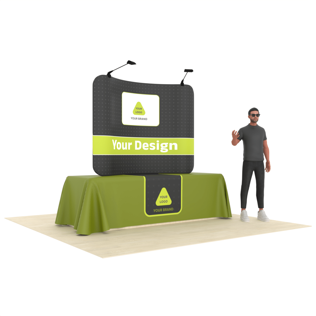 TensionMax™ Curved Tabletop - ExpoPrint