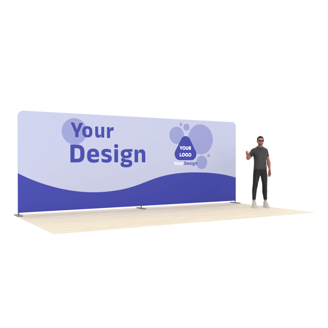20ft Straight TensionMax™ Backdrop Display - ExpoPrint