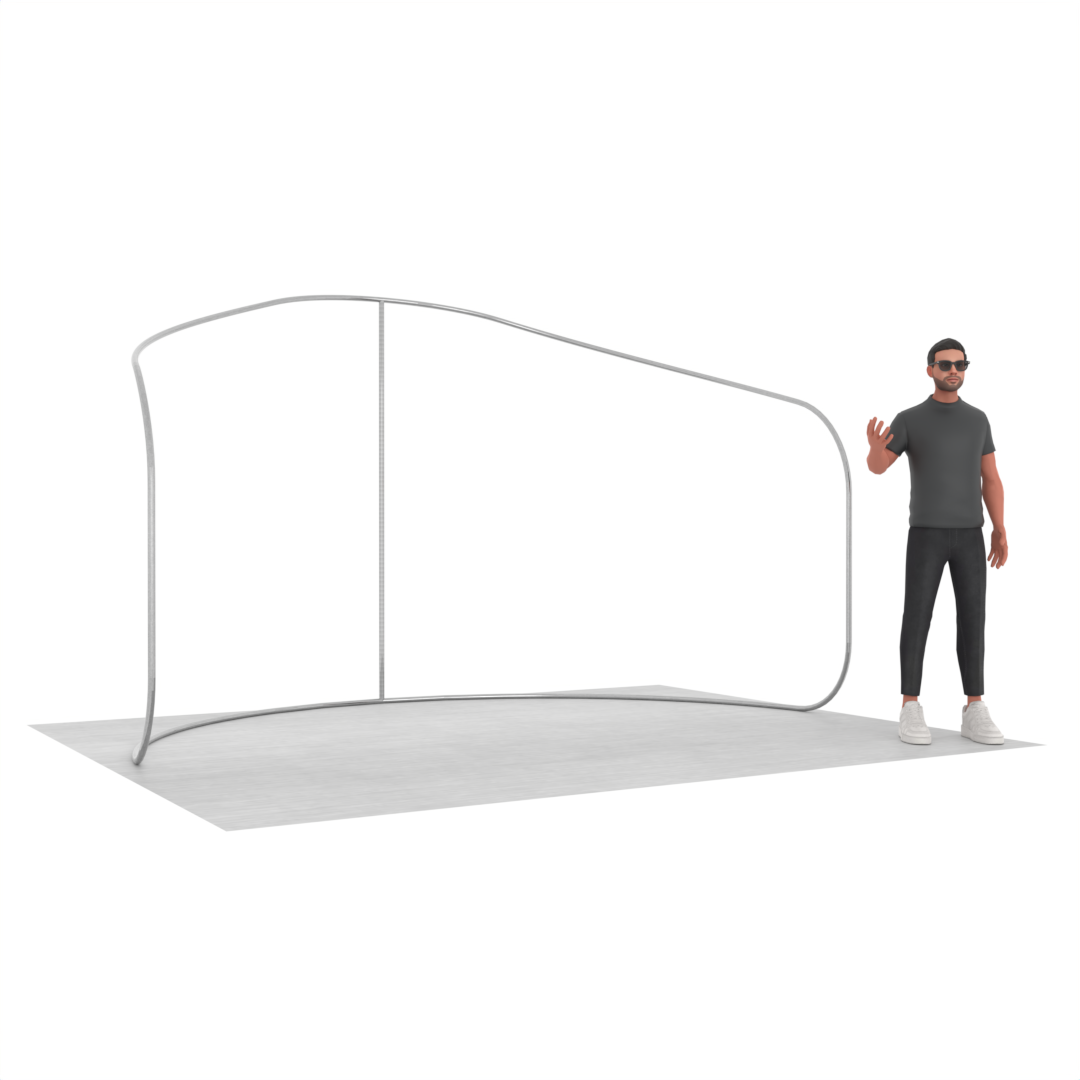 10ft Enclosure Trade Show Booth #9