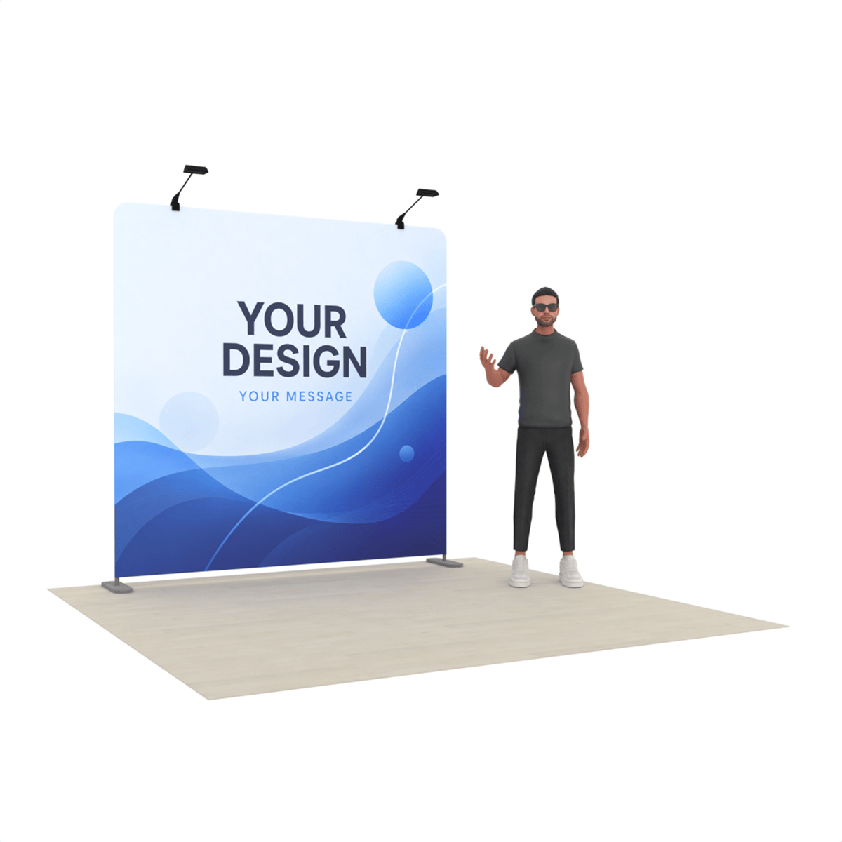 8ft TensionMax Straight - ExpoPrint