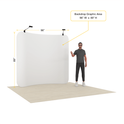 8ft TensionMax Curved - ExpoPrint