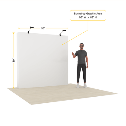8ft QuickPop Straight - ExpoPrint