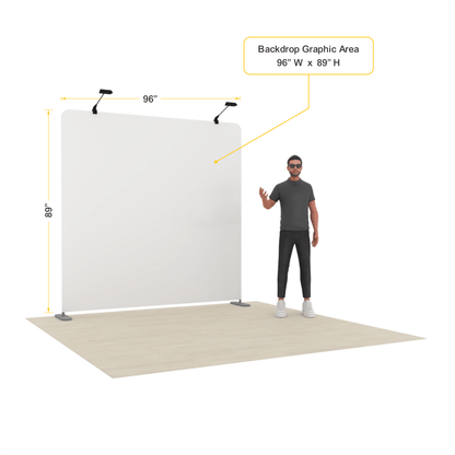 8ft TensionMax Straight - ExpoPrint