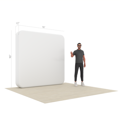 8ft LumiCube™ LED Backlit Booth