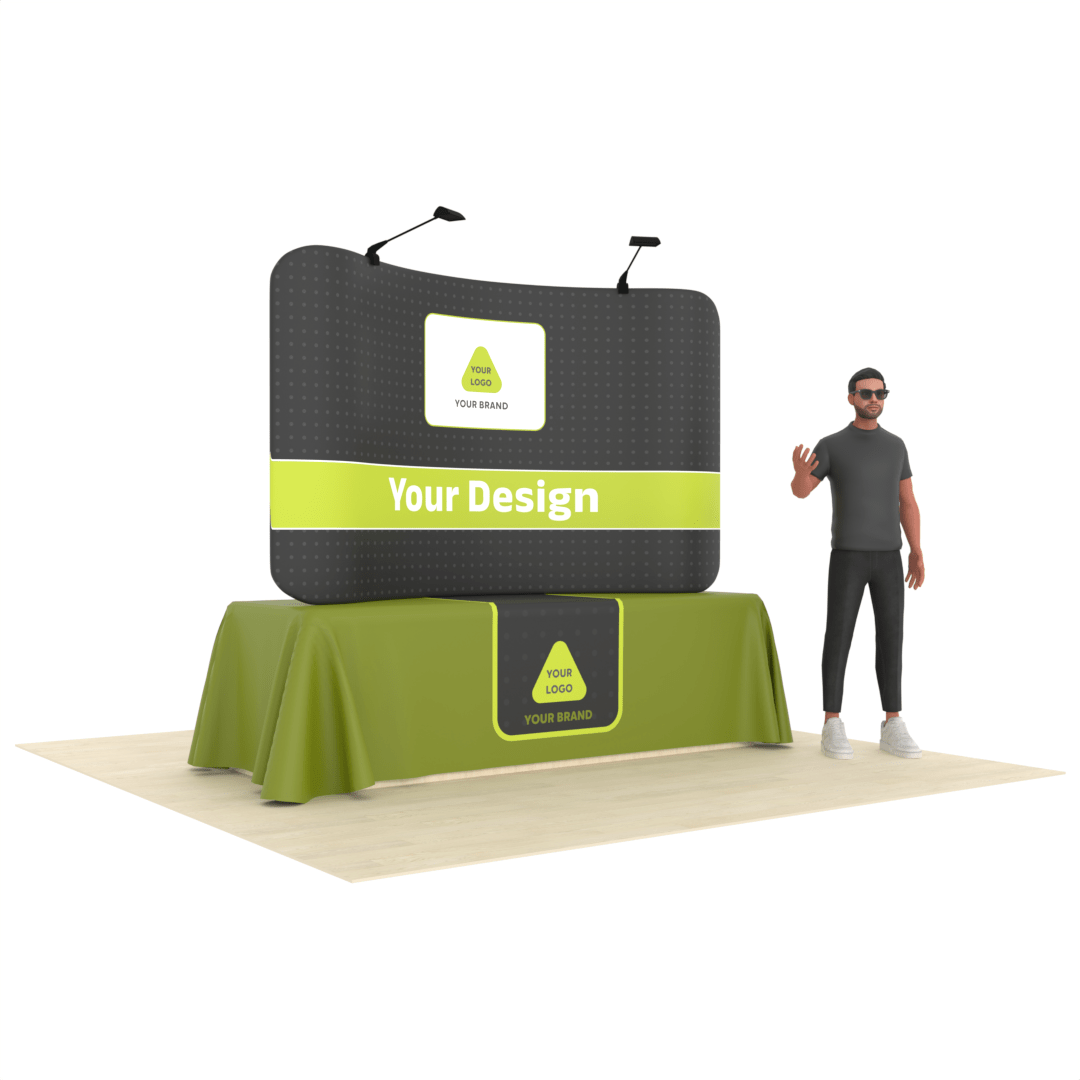 TensionMax™ Curved Tabletop - ExpoPrint