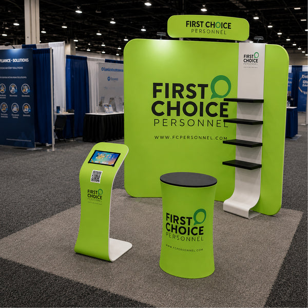 8ft Curved TensionMax™ Booth
