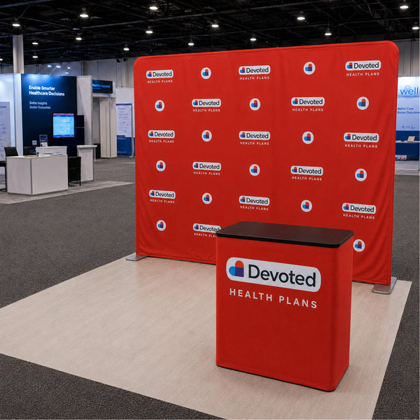 8ft Curved TensionMax™ Booth