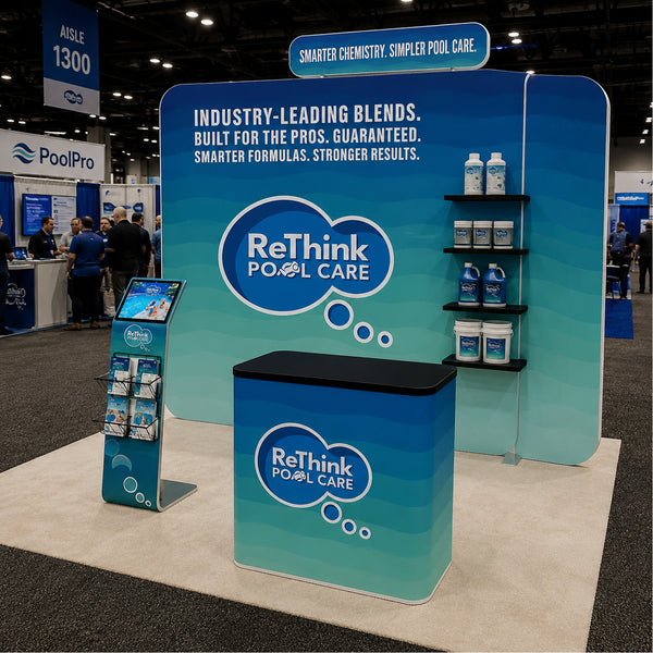 20ft Curved TensionMax™ Booth
