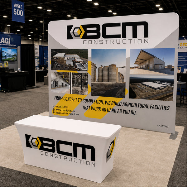 20ft Curved TensionMax™ Booth