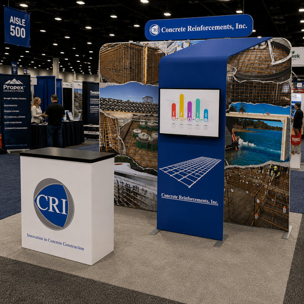 10ft TensionMax™ Bridge Booth