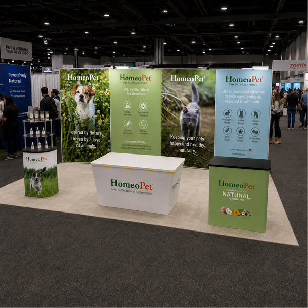 20ft Straight QuickPop™ Booth