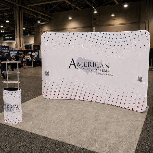 20ft Curved TensionMax™ Booth