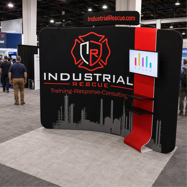 20ft Curved TensionMax™ Booth