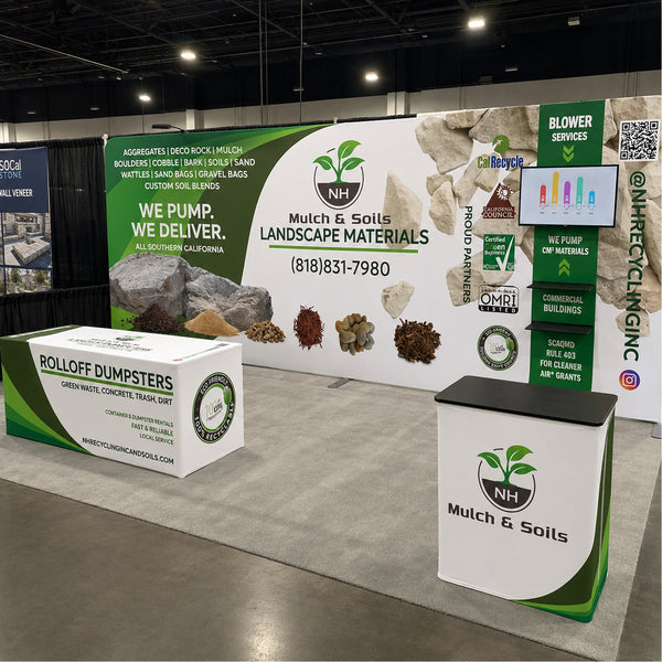 10ft Straight TensionMax™ Booth