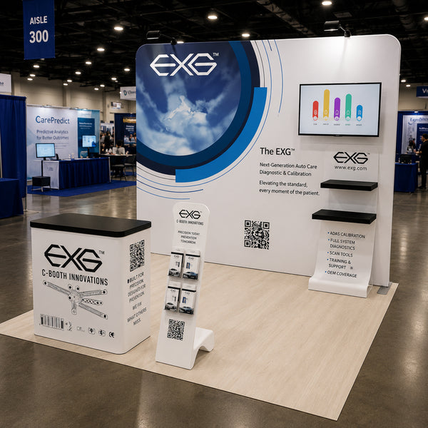 8ft Curved TensionMax™ Booth