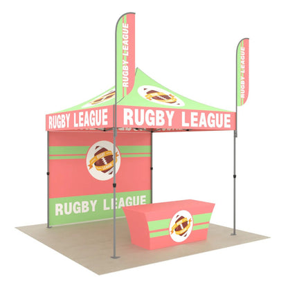 Custom Design Sports Team Tents - ExpoPrint