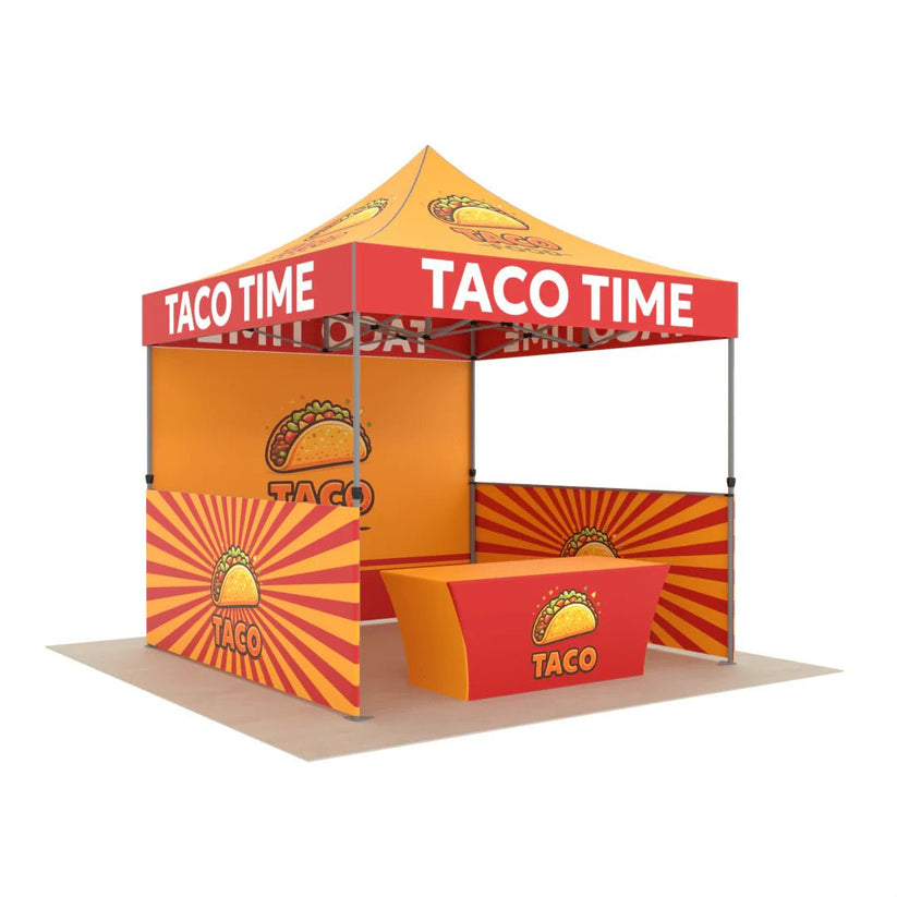 Custom Design Food & Concession Canopy Tents - ExpoPrint
