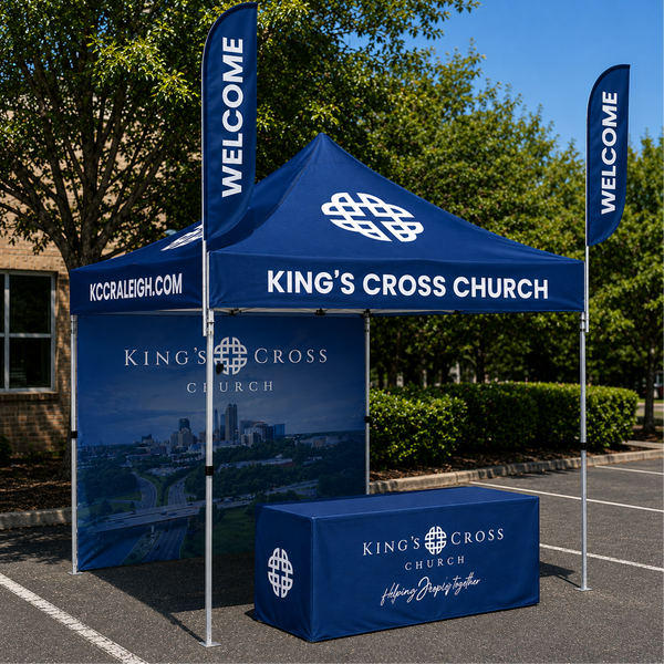 Custom Canopy Tent 10x10 with Optional Accessories