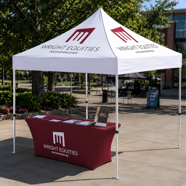 Custom Canopy Tent 10x10 with Optional Accessories