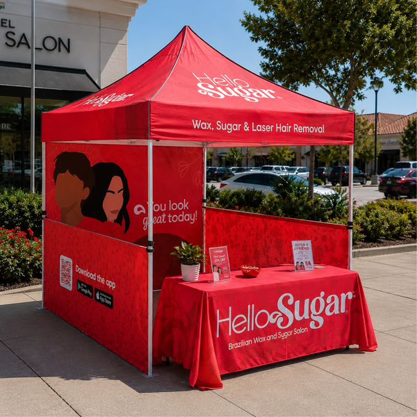 Custom Canopy Tent 10x10 with Optional Accessories