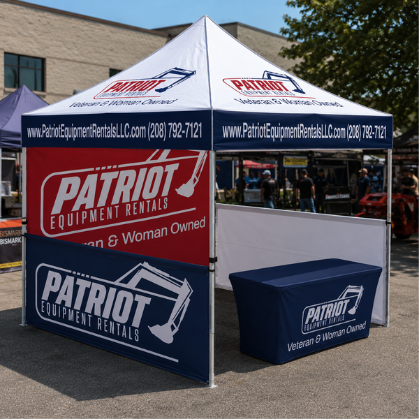 Custom Canopy Tent 10x10 with Optional Accessories