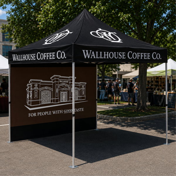 Custom Canopy Tent 10x10 with Optional Accessories