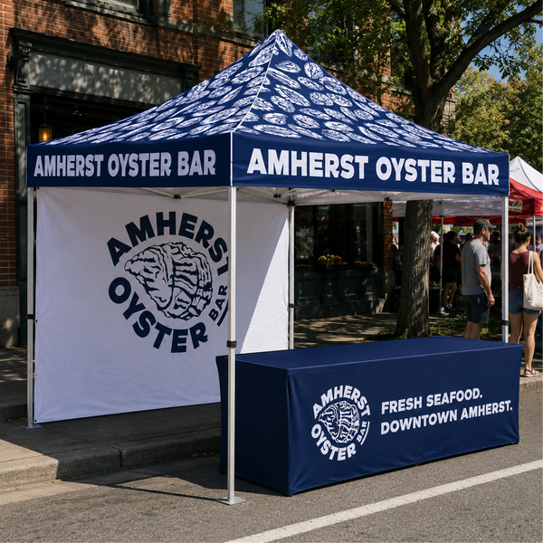 Custom Canopy Tent 10x10 with Optional Accessories