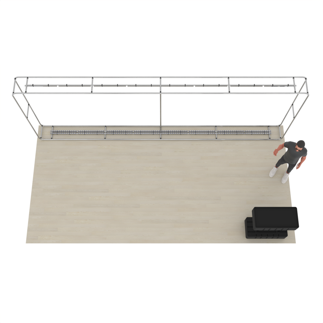 20ft LumiCube™ LED Backlit Booth