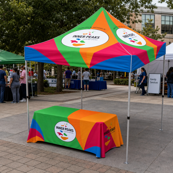 Custom Canopy Tent 10x10 with Optional Accessories