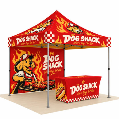 hot dog tent 10x10
