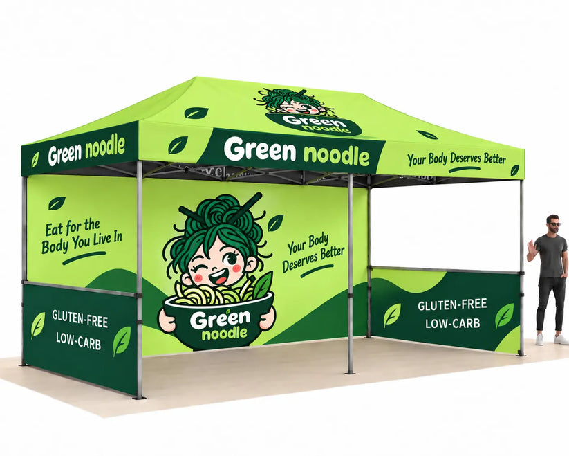 Custom Food Vendor Tent 10x20